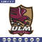 ULM Warhawks logo embroidery design, NCAA embroidery, Embroidery design, Logo sport embroidery, Sport embroidery..jpg