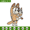 Bingo and her Mum Embroidery, Bluey Embroidery, Embroidery File, cartoon shirt, cartoon design, Digital download..jpg