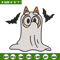 Bingo Ghost Halloween Embroidery design, Halloween Embroidery, cartoon design, Embroidery File, Digital download..jpg
