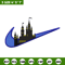 Castle Nike embroidery design, Castle embroidery, nike design, embroidery file, logo shirt, Digital download.jpg