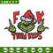 Grinch Fuck Them Kids Embroidery design, Grinch christmas Embroidery, Grinch design, Embroidery File, Instant download..jpg