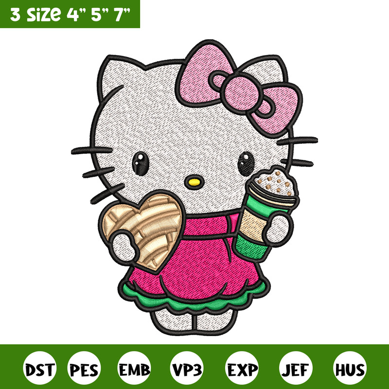 Hallokitty Embroidery design, Hallokitty Embroidery, cartoon design, Embroidery File, cartoon shirt, Digital download..jpg