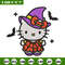 Hello kitty witch Embroidery design, Hello kitty Embroidery, cartoon design, Embroidery File, Digital download.jpg