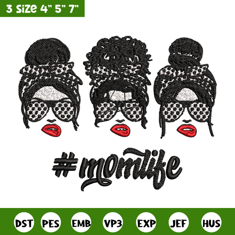 Mom Life Leopard Embroidery design, Mom Life Embroidery, logo design, Embroidery File, logo shirt, Instant download..jpg