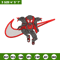 Nike Black Spiderman embroidery design, Black Spiderman embroidery, Nike design, movie design, Digital download.jpg