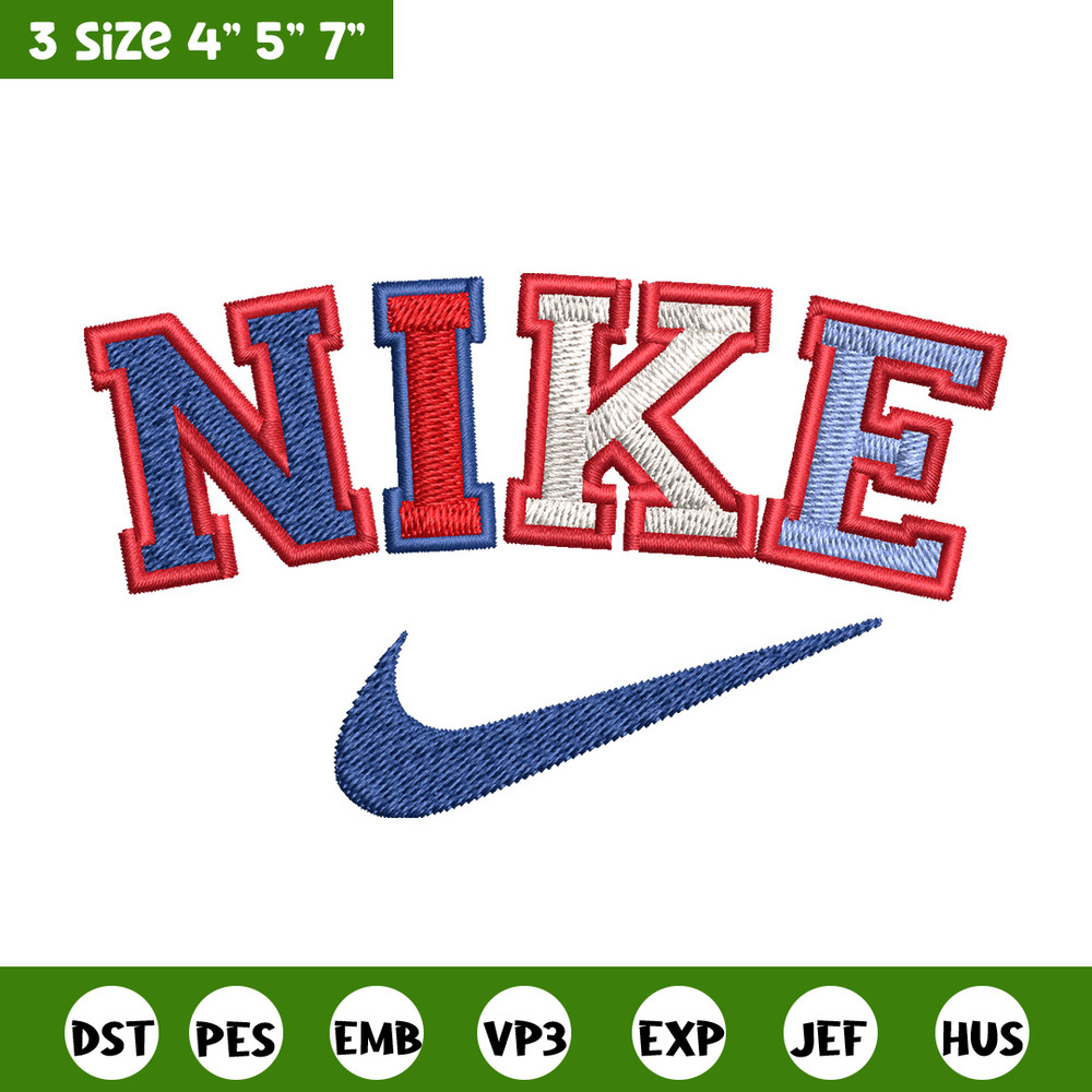Nike color Embroidery Design, Brand Embroidery, Nike Embroidery, Embroidery File, Logo shirt, Digital download.jpg