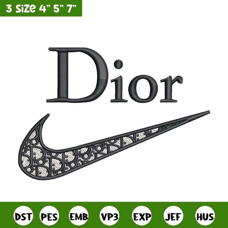 Nike dior embroidery design, Dior embroidery, Emb design, Embroidery shirt, Embroidery file, Digital download.jpg