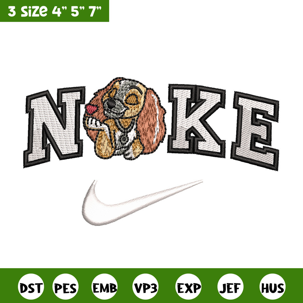 Nike dog embroidery design, Dog embroidery, Nike design, Embroidery shirt, Embroidery file, Digital download.jpg