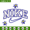 Nike flower embroidery design, Flower embroidery, Nike design, Embroidery shirt, Embroidery file, Digital download.jpg