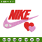 Nike pink love Embroidery Design, Brand Embroidery, Nike Embroidery, Embroidery File, Logo shirt, Digital download.jpg