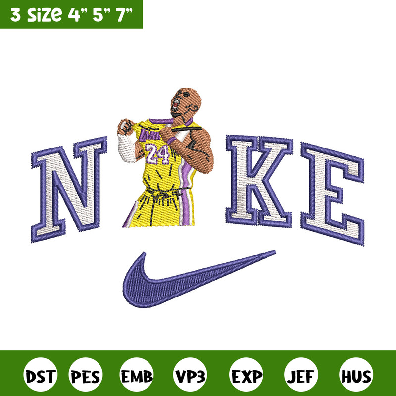 Nike player embroidery design, Basketball embroidery, Nike design,Embroidery file,Embroidery shirt,Digital download.jpg