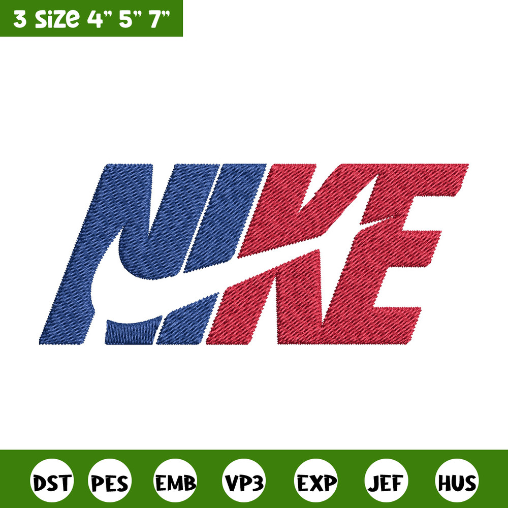 Nike red blue design Embroidery Design, Brand Embroidery, Nike Embroidery, Embroidery File, Logo shirt, Digital download.jpg