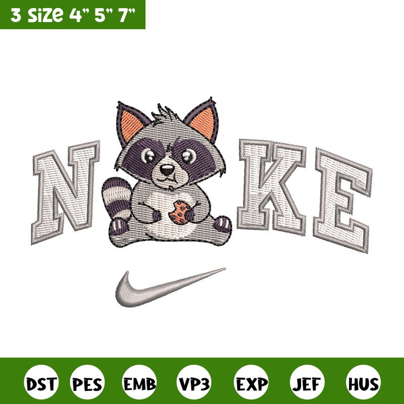 Nike squirrel embroidery design, Squirrel embroidery, Nike design, Embroidery shirt, Embroidery file, Digital download.jpg