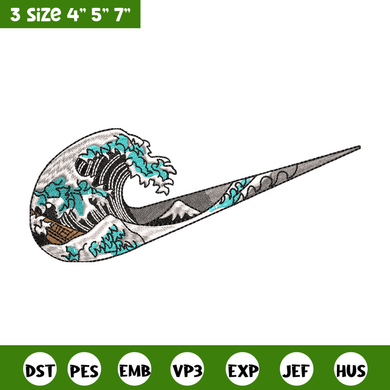Nike water logo embroidery design, Logo embroidery, Nike design, Embroidery file, logo shirt, Instant download.jpg