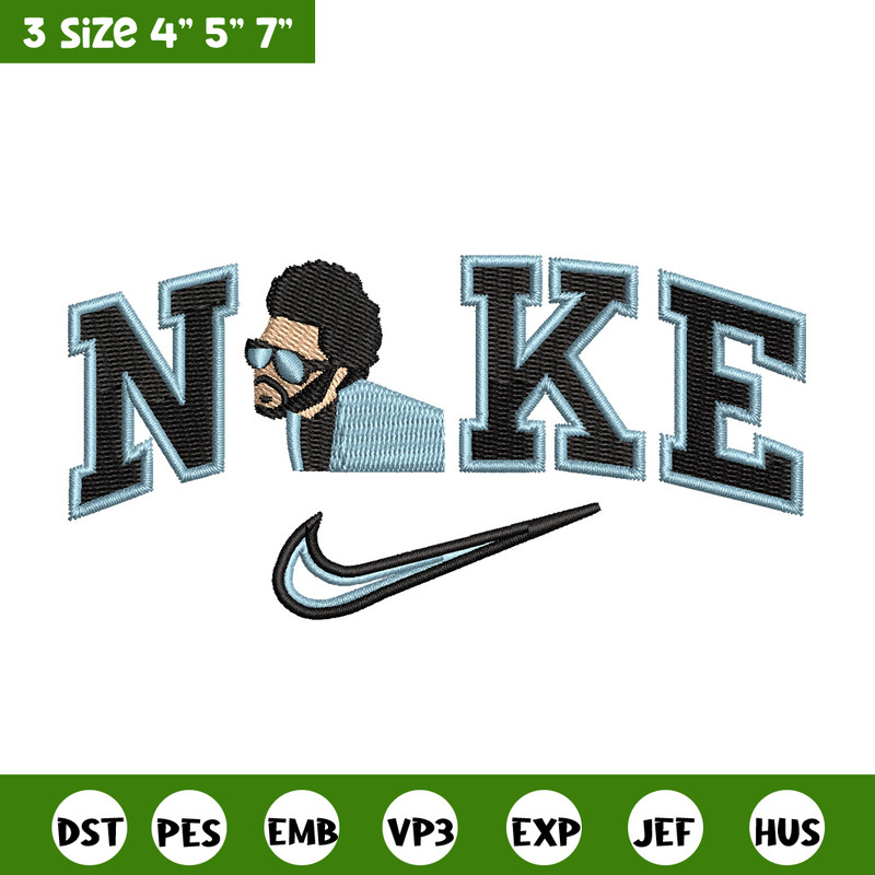 Nike weeknd embroidery design, The weeknd embroidery, Nike design, Embroidery shirt, Embroidery file, Digital download.jpg