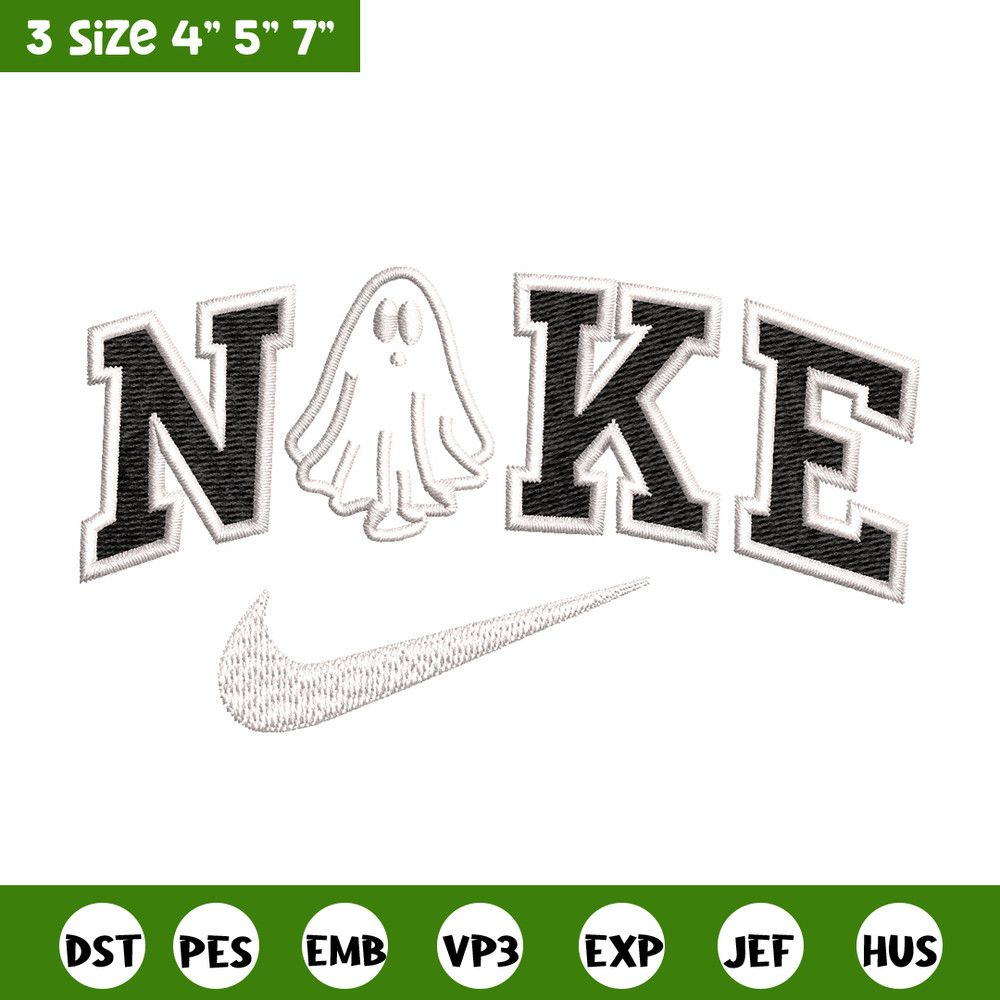 Nike x ghost embroidery design, Ghost embroidery, Nike design, Embroidery shirt, Embroidery file,Digital download.jpg