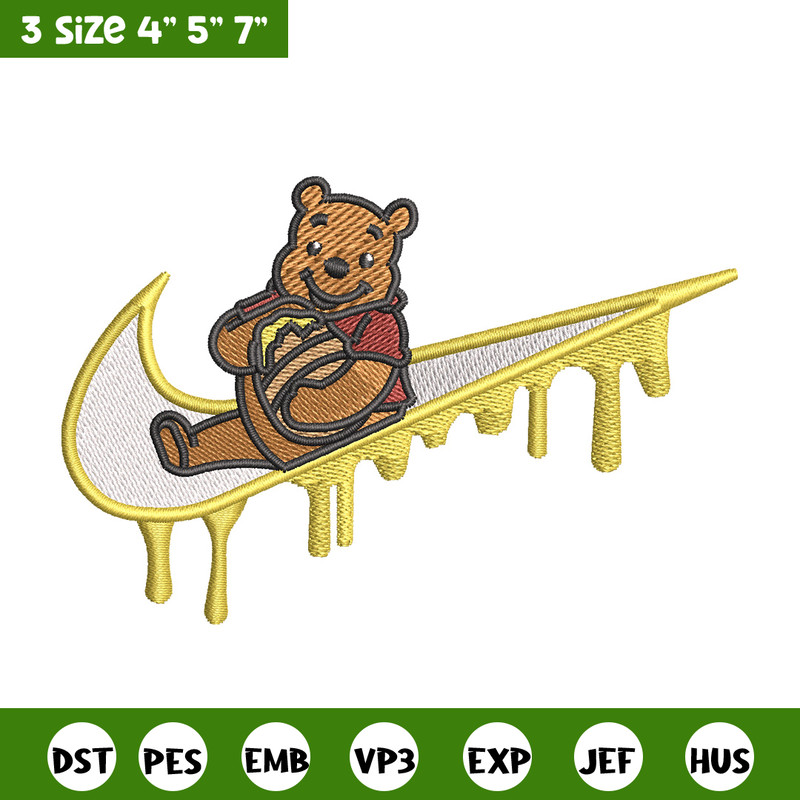 Nike x pooh embroidery design, Pooh embroidery, Nike design, Embroidery shirt, Embroidery file,Digital download.jpg