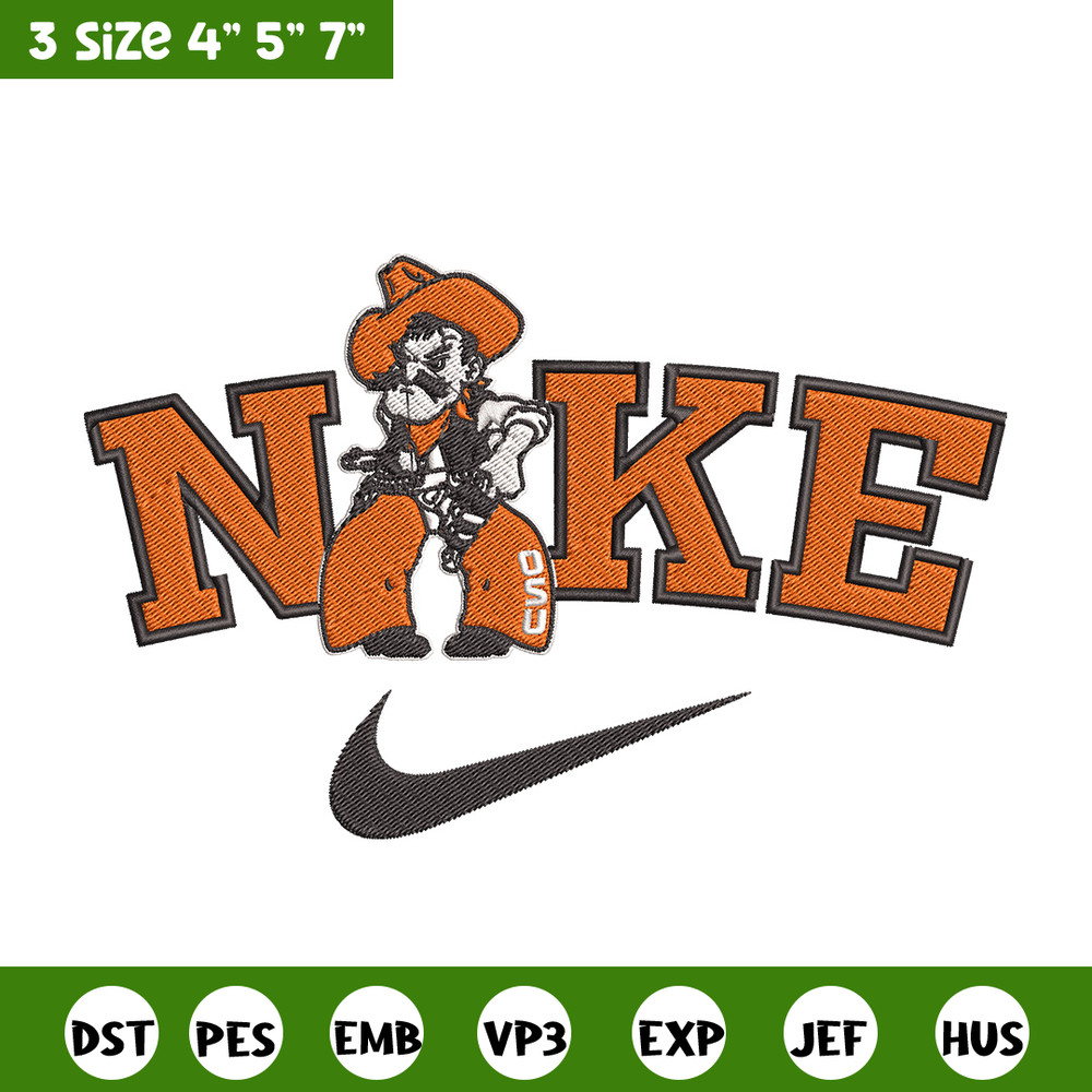 Osu beaver embroidery design, Sport embroidery, Nike design, Embroidery file, Embroidery shirt,Digital download.jpg