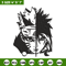 Sasuke and Naruto black and white Embroidery design, Naruto Embroidery, anime design, Embroidery File, Instant download..jpg