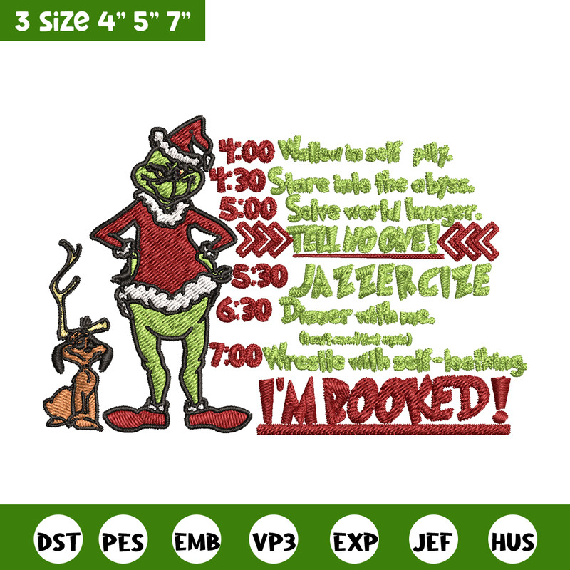 The Grinch Embroidery design, Grinch christmas Embroidery, Grinch design, Embroidery file, logo shirt, Instant download..jpg
