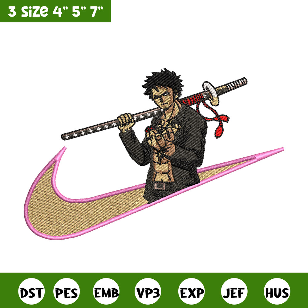 Trafalgar d. Water Law Nike embroidery design, One Piece embroidery, Nike design, anime design, Digital download.jpg