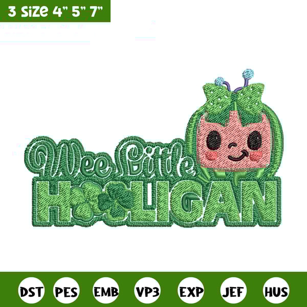 Cocomelon Logo Embroidery design, Cocomelon Embroidery, logo design, Embroidery File, logo shirt, Digital download.jpg