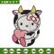 Cow Hello Kitty With Heart Embroidery Design, Hello Kitty Embroidery, Embroidery File, Cartoon shirt, Digital download..jpg