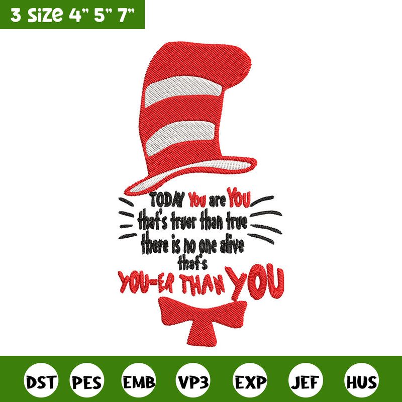 Dr. Seuss Embroidery Design, Dr seuss Embroidery, Embroidery File, logo shirt, Embroidery design, Digital download..jpg