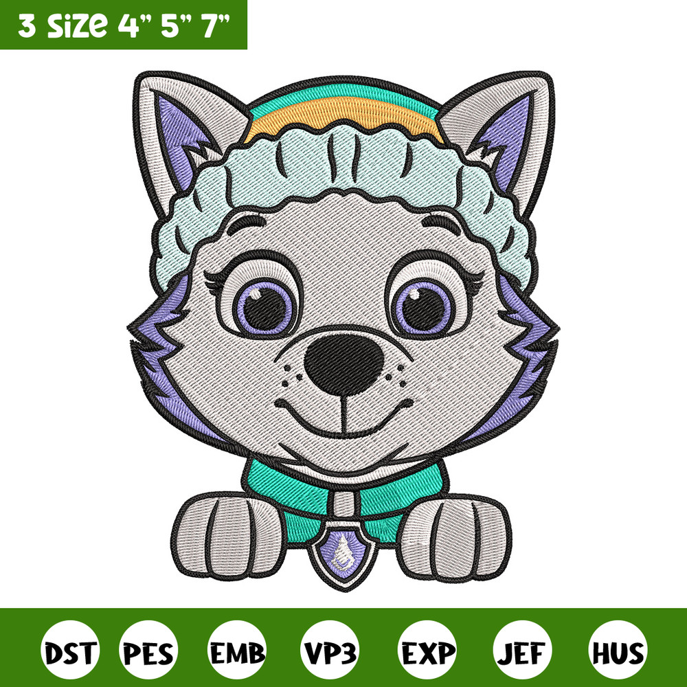Everest Dog Embroidery Design, Paw Patrol Embroidery, Embroidery File,Anime Embroidery, Anime shirt,Digital download..jpg