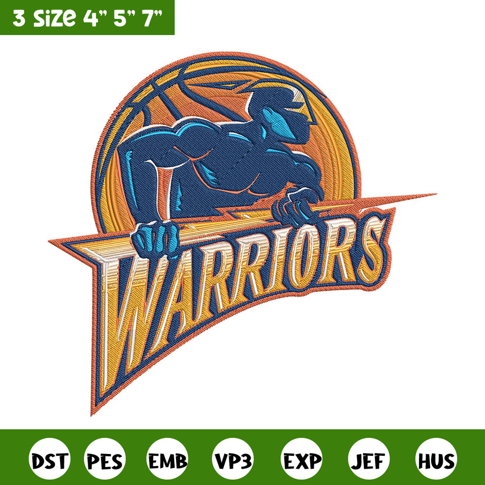 Golden State Warriors design embroidery design, NBA embroidery, Sport embroidery,Embroidery design,Logo sport embroidery.jpg