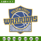 Golden State Warriors logo embroidery design, NBA embroidery,Sport embroidery, Embroidery design,Logo sport embroidery.jpg