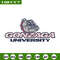 Gonzaga Bulldogs logo embroidery design, NCAA embroidery, Embroidery design, Logo sport embroidery, Sport embroidery..jpg