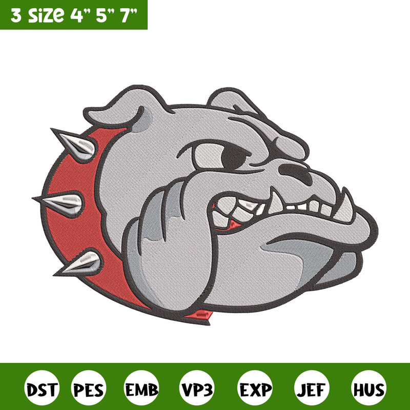 Gonzaga Bulldogs logo embroidery design, Sport embroidery, logo sport embroidery, Embroidery design, NCAA embroidery.jpg