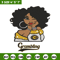 Grambling State girl embroidery design, NCAA embroidery, Embroidery design, Logo sport embroidery, Sport embroidery.jpg