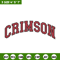 Harvard Crimson logo embroidery design, NCAA embroidery, Sport embroidery, logo sport embroidery, Embroidery design.jpg
