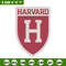 Harvard University logo embroidery design, NCAA embroidery, Embroidery design, Logo sport embroiderySport embroidery.jpg