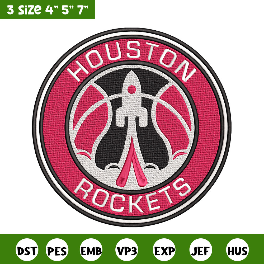 Houston Rockets logo embroidery design, NBA embroidery, Sport embroidery,Embroidery design, Logo sport embroidery..jpg