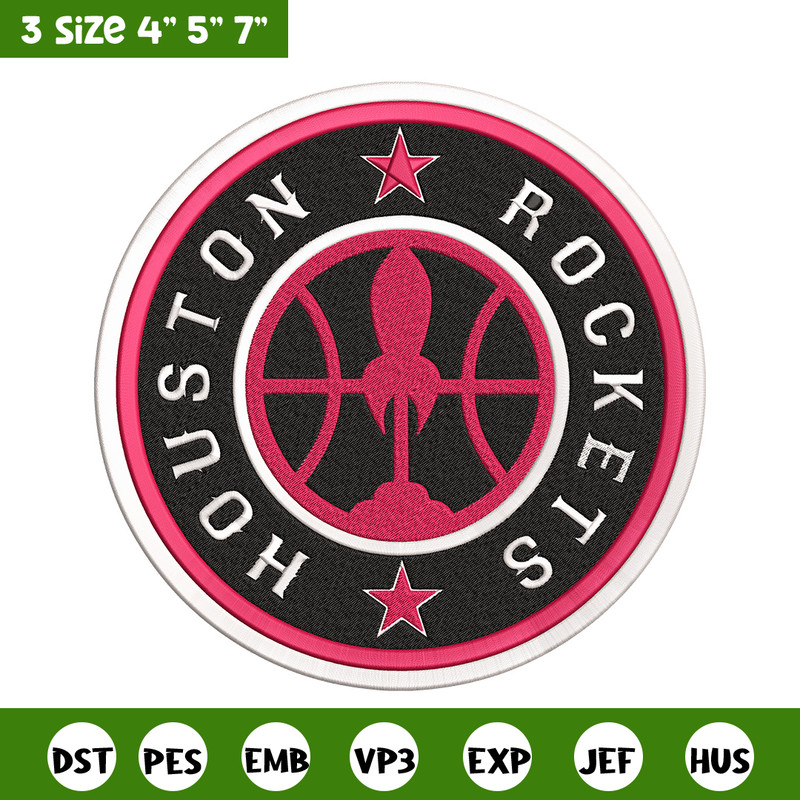 Houston Rockets logo embroidery design, NBA embroidery,Sport embroidery, Embroidery design, Logo sport embroidery.jpg