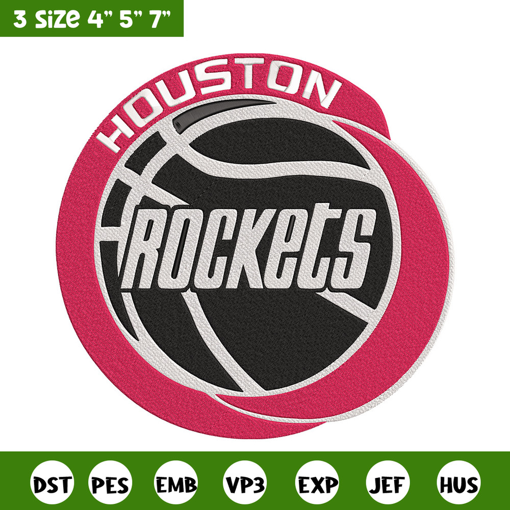 Houston Rockets logo embroidery design, NBA embroidery,Sport embroidery,Embroidery design, Logo sport embroidery.jpg