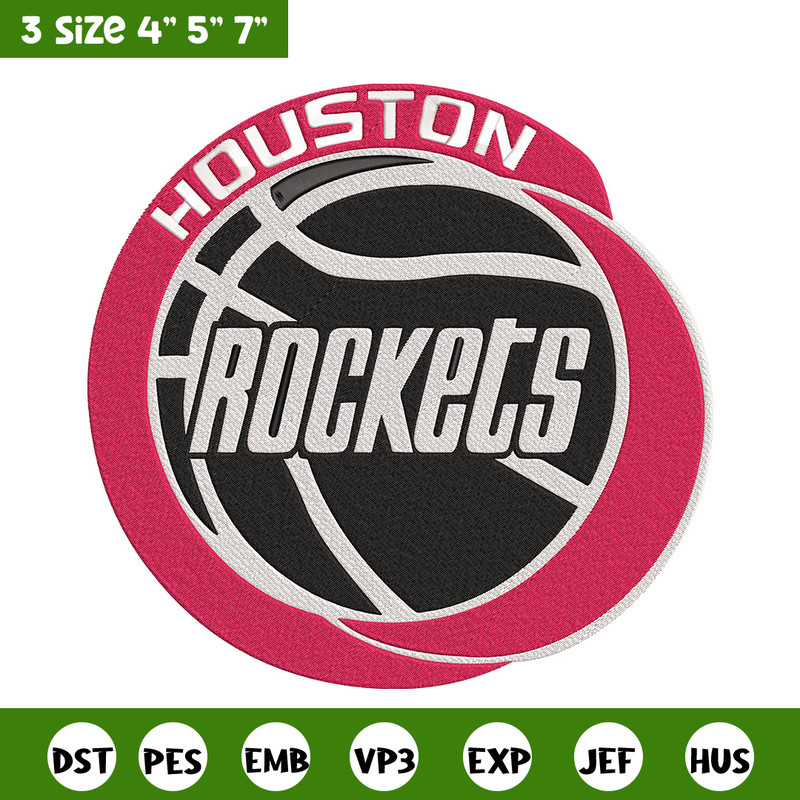 Houston Rockets logo embroidery design, NBA embroidery,Sport embroidery,Embroidery design, Logo sport embroidery.jpg