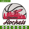 Houston Rockets logo embroidery design,NBA embroidery, Sport embroidery, Embroidery design, Logo sport embroidery..jpg