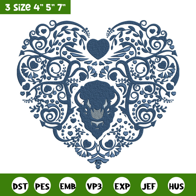 Howard Bison heart embroidery design, Sport embroidery, logo sport embroidery, Embroidery design, NCAA embroidery..jpg