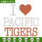 I love Pacific logo embroidery design, NCAA embroidery, Sport embroidery,Logo sport embroidery,Embroidery design.jpg