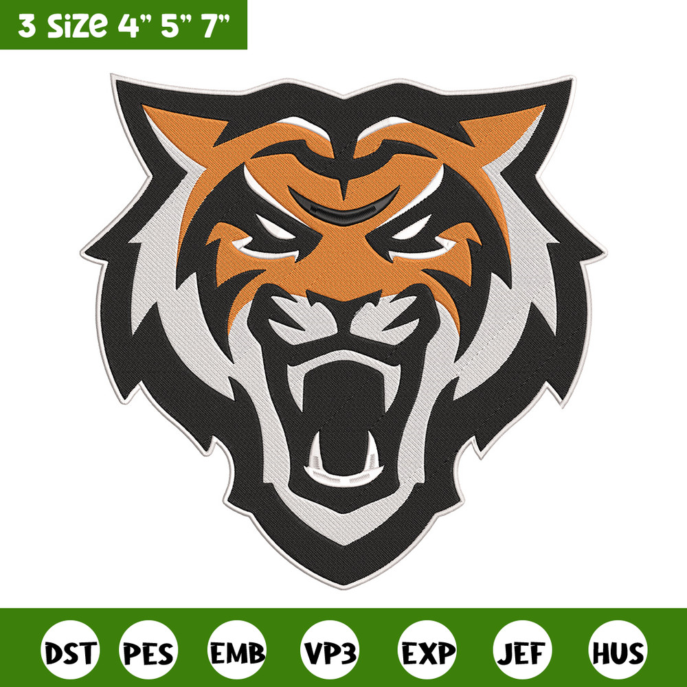 Idaho State Tiger embroidery design, NCAA embroidery, Sport embroidery,Logo sport embroidery,Embroidery design.jpg