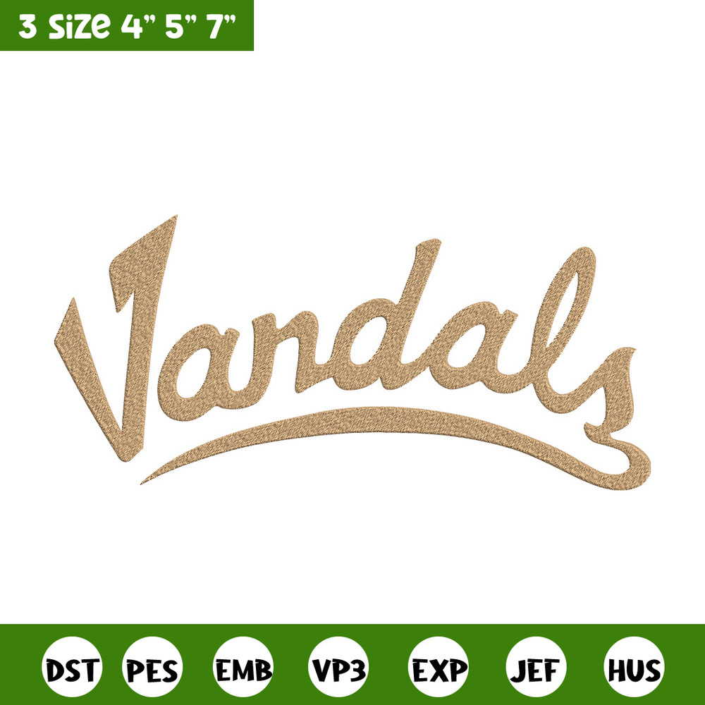 Idaho Vandals logo embroidery design,NCAA embroidery, Sport embroidery,logo sport embroidery,Embroidery design.jpg