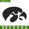 Iowa Hawkeyes logo embroidery design, NCAA embroidery, Sport embroidery, logo sport embroidery, Embroidery design..jpg