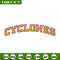 Iowa State Cyclones logo embroidery design, NCAA embroidery, Embroidery design, Logo sport embroidery, Sport embroidery.jpg