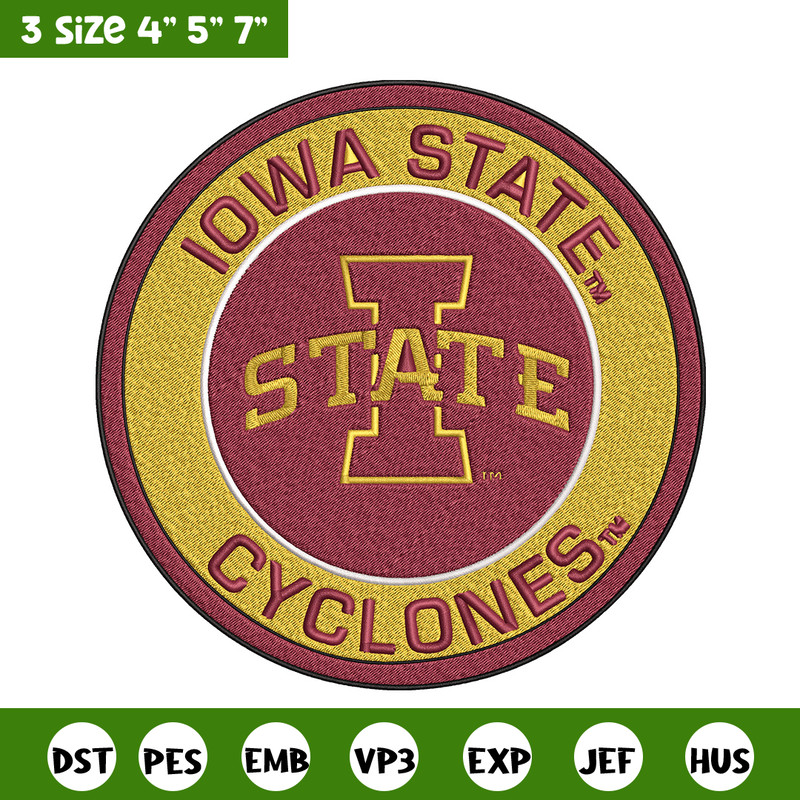 Iowa State logo embroidery design, NCAA embroidery, Sport embroidery, logo sport embroidery, Embroidery design.jpg