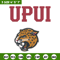 IUPUI Jaguars logo embroidery design, NCAA embroidery, Embroidery design,Logo sport embroidery, Sport embroidery..jpg