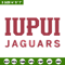 IUPUI Jaguars logo embroidery design, NCAA embroidery, Embroidery design,Logo sport embroidery,Sport embroidery.jpg